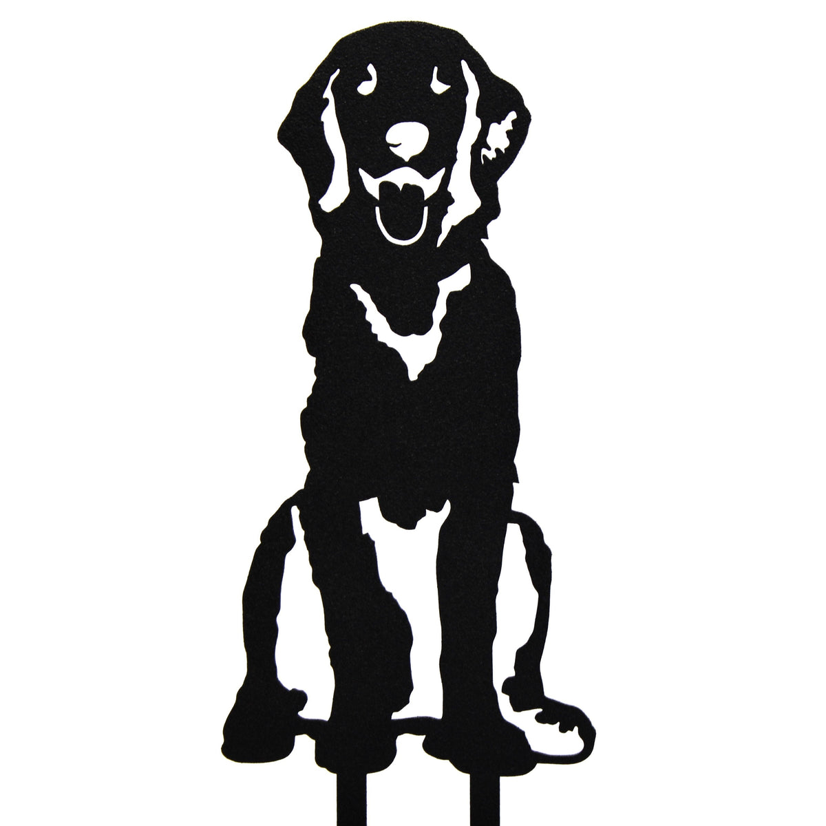 Flat-Coated Retriever Metal Art – Handmade Dog Silhouette