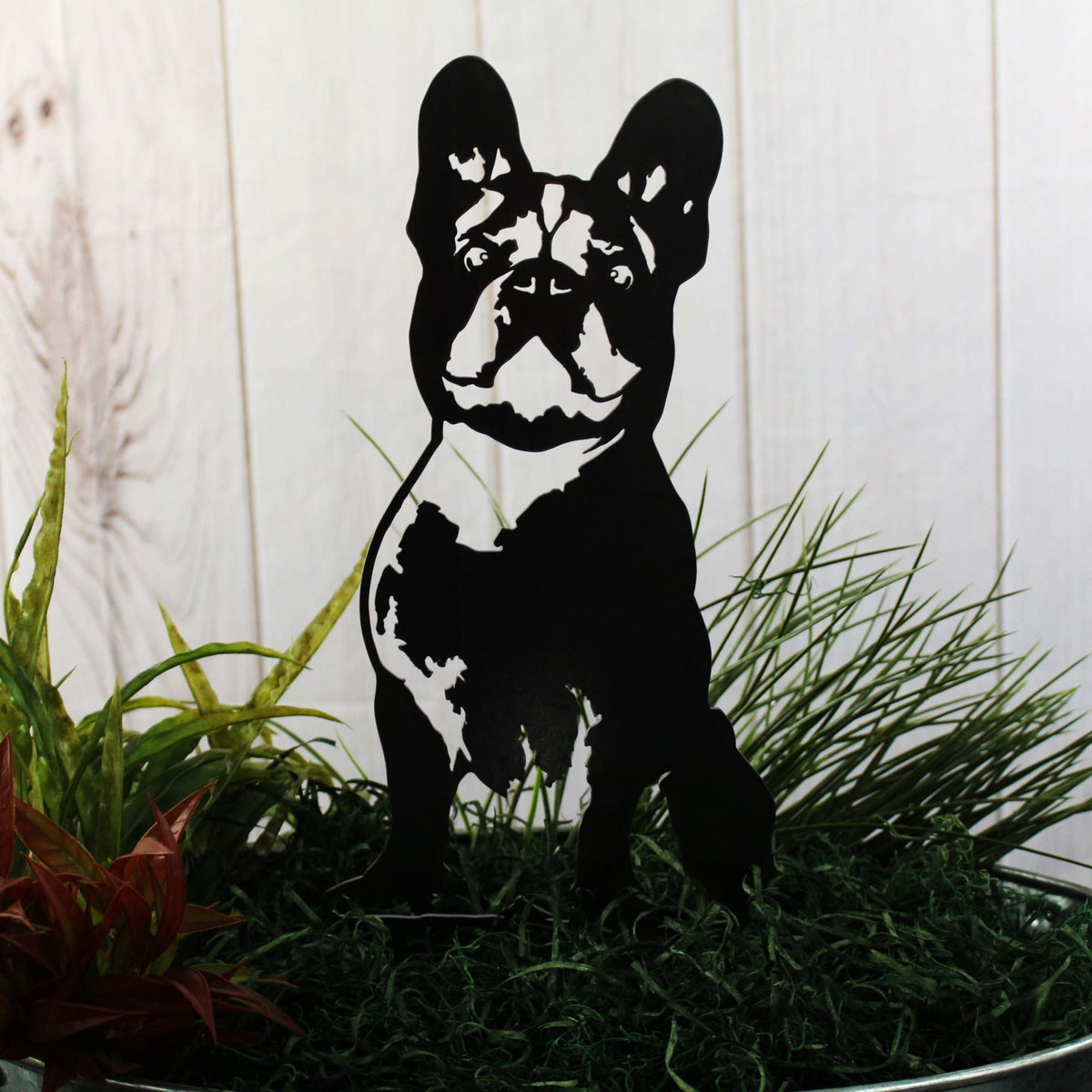 French Bulldog Metal Art – Handmade Steel Décor
