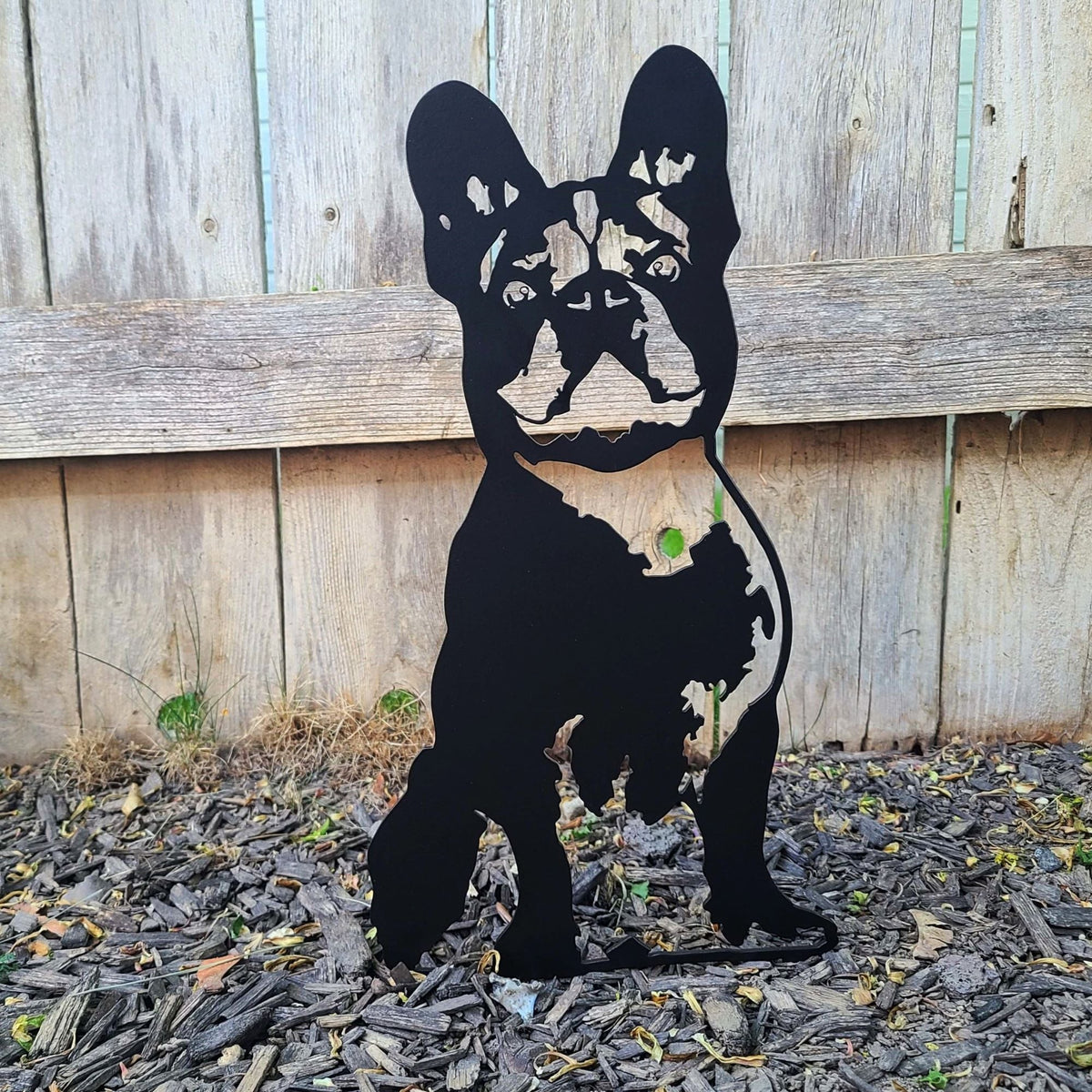 French Bulldog Metal Art – Handmade Steel Décor