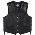 Legendary Gunslinger Men's Leather Vest