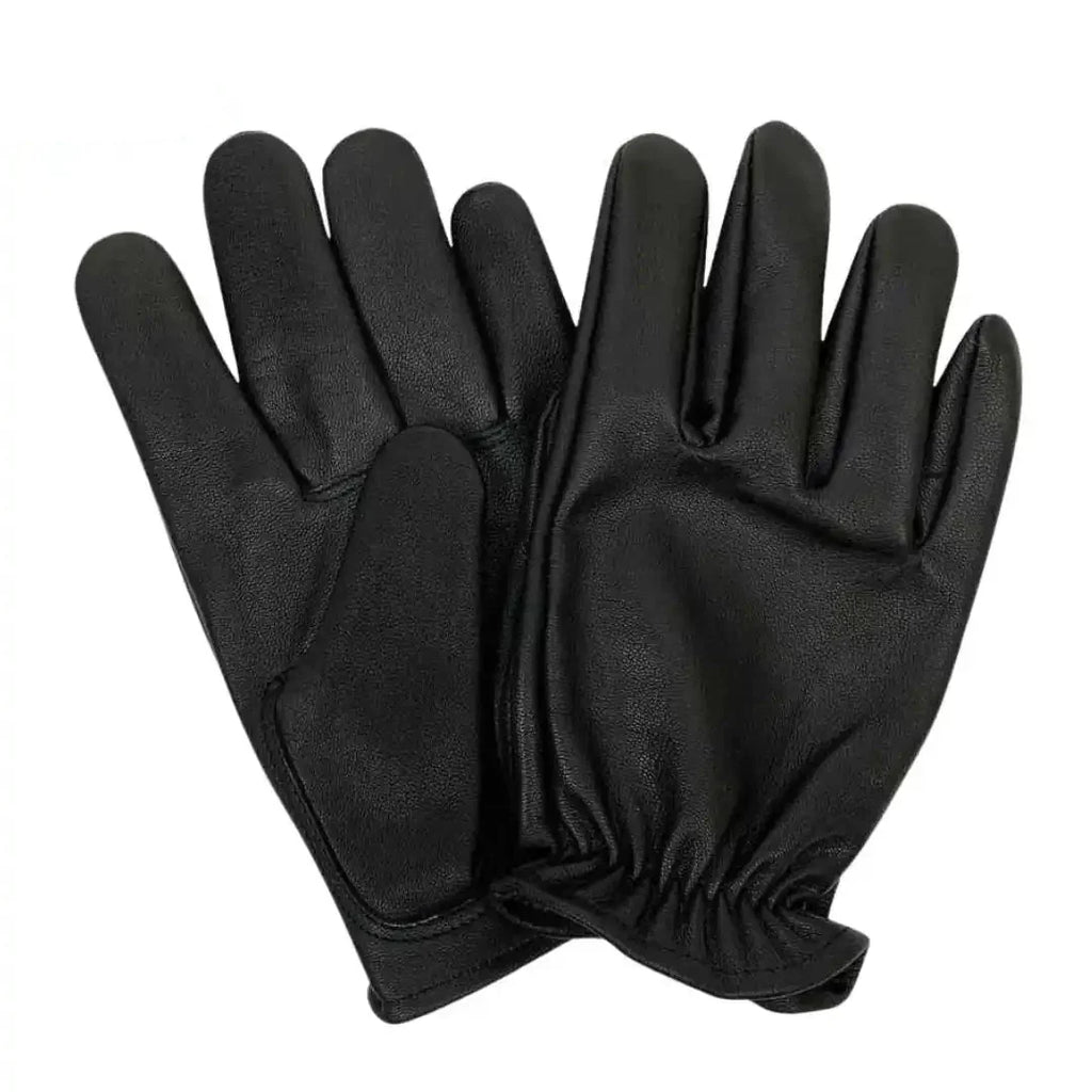 Bad Billy Black Goatskin Gloves