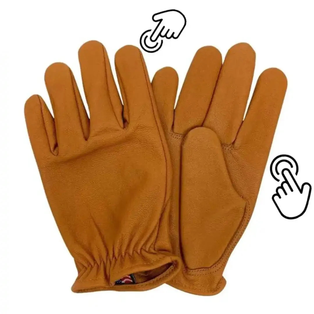 Bad Billy Tan Goatskin Gloves