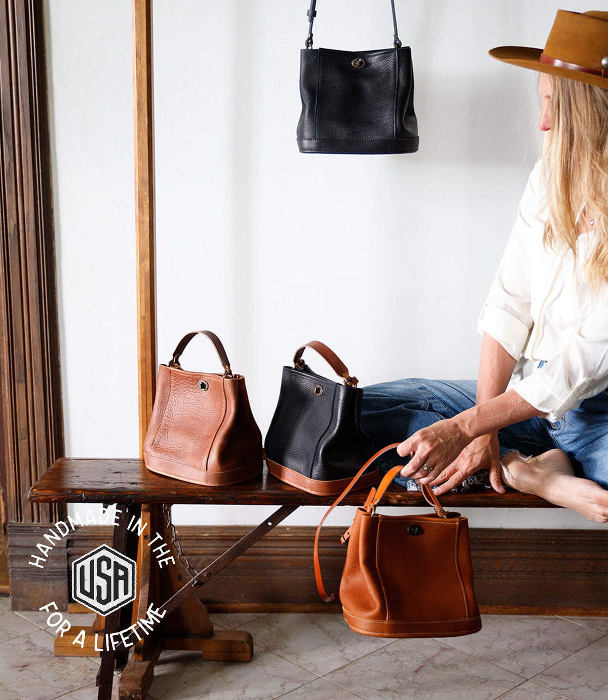 Sierra Convertible Handbag - USA Made