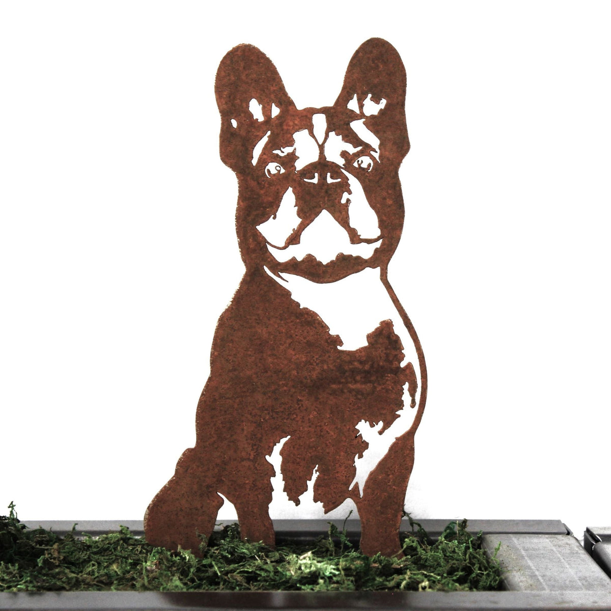 French Bulldog Metal Art – Handmade Steel Décor