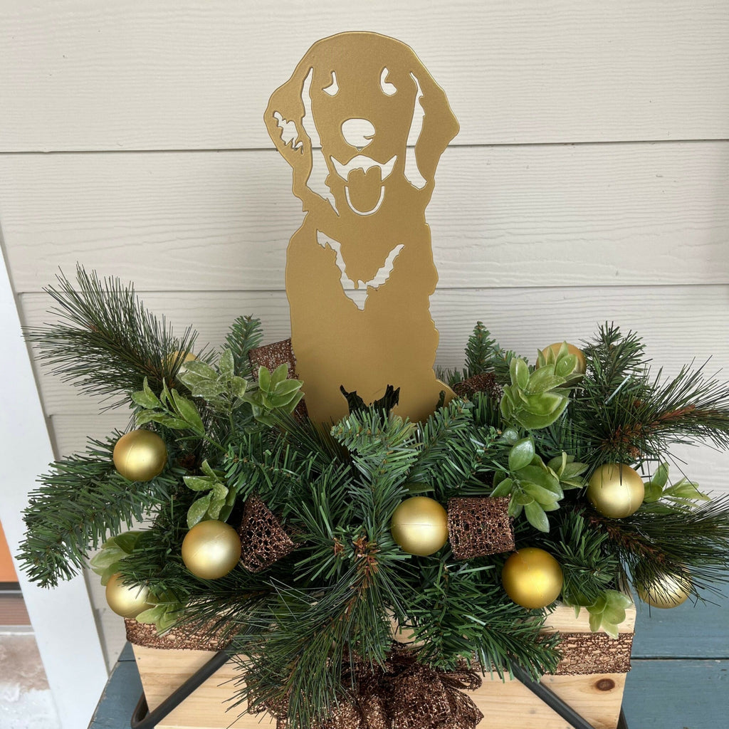 Special Edition *Gold* Golden Retriever - Sitting