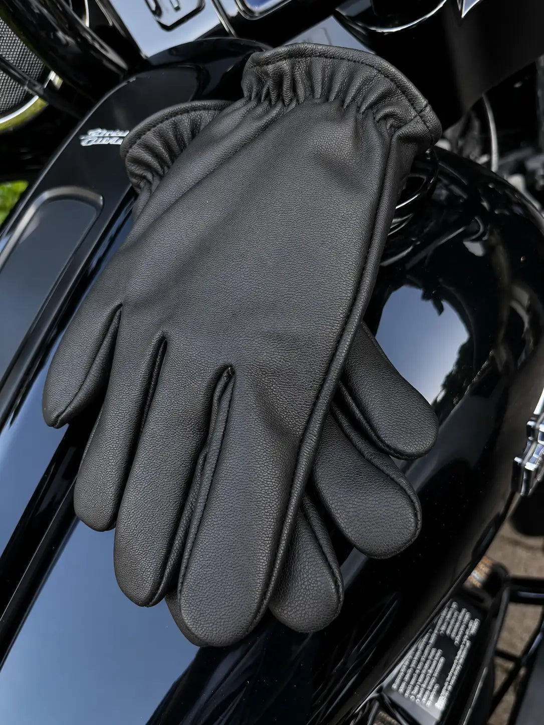 Short Wrist Touchscreen Deerskin Gloves
