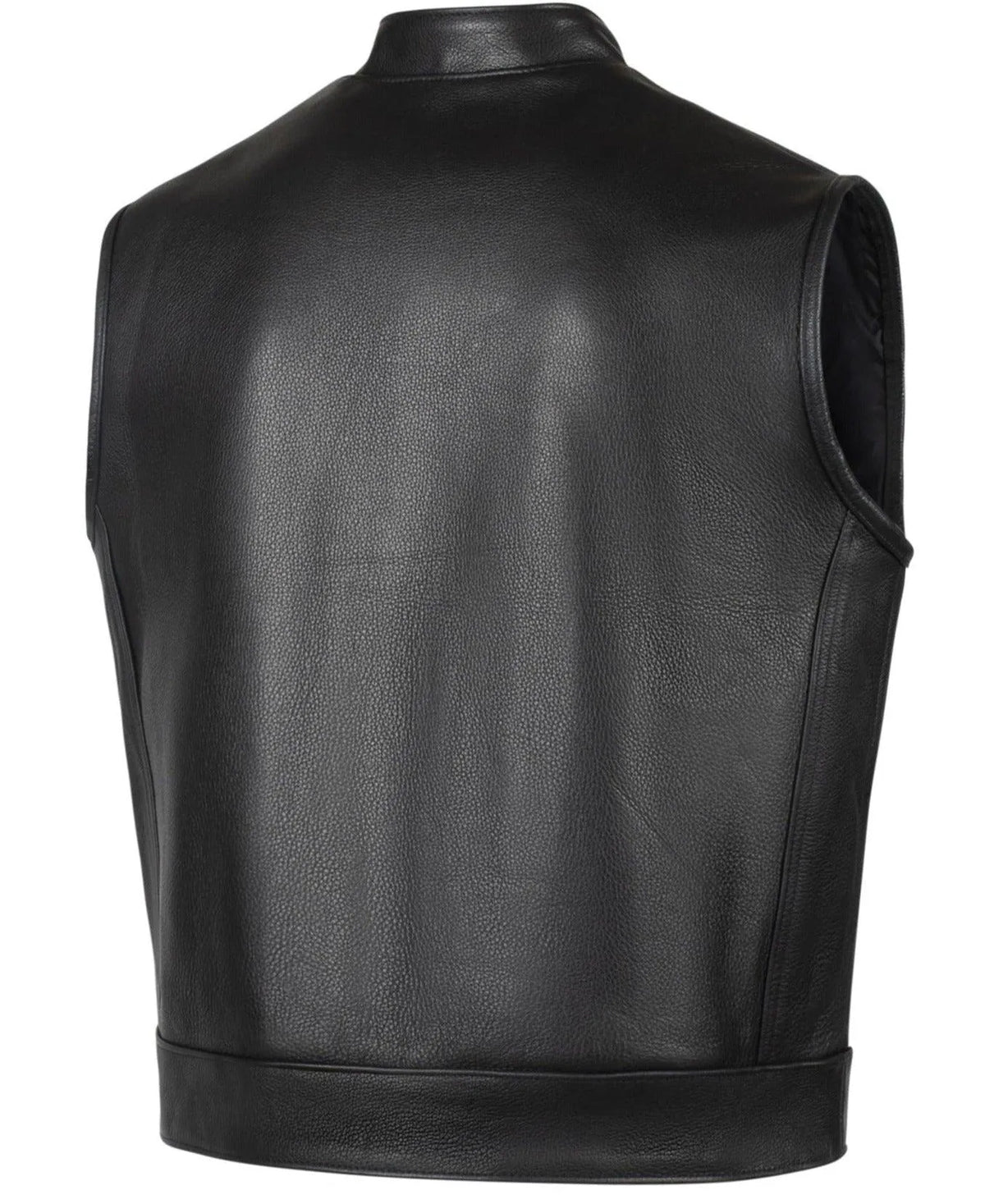BECK® 566 Horsehide Motorcycle Vest — Black