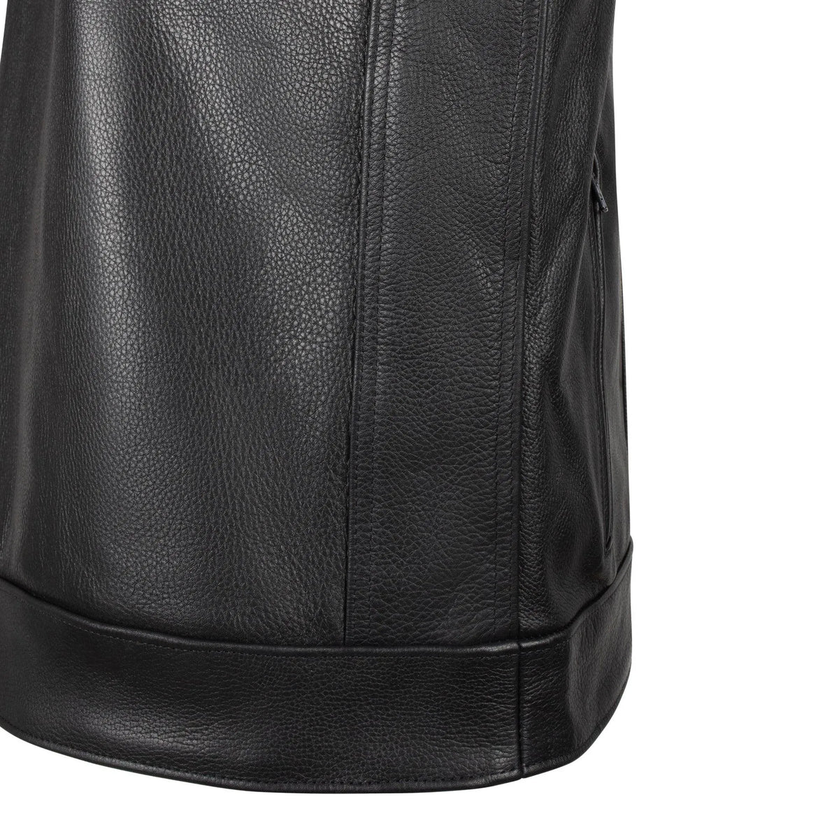 BECK® 566 Horsehide Motorcycle Vest — Black
