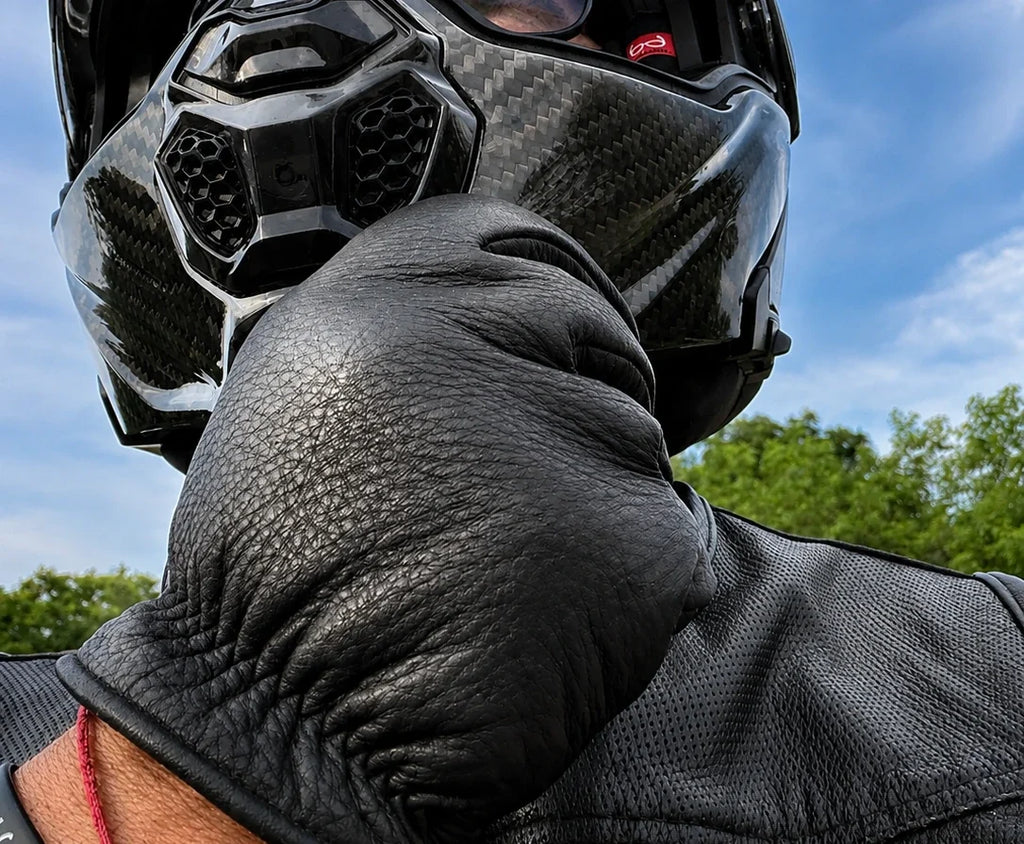 Fleece-Lined Deerskin Gloves