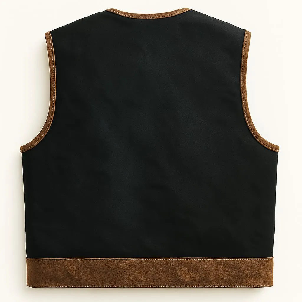 Legendary LowLife NCP Canvas & Leather Vest — Tobacco