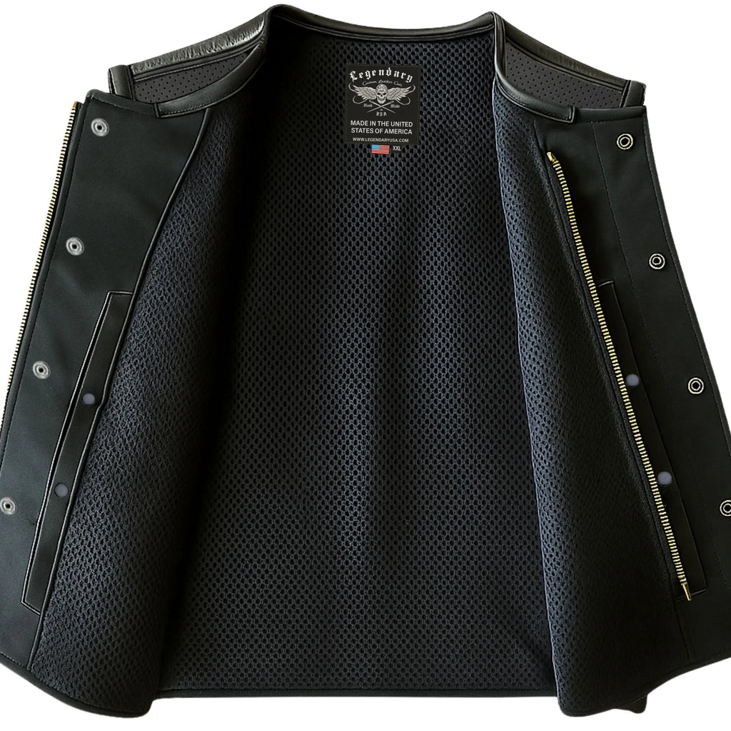 Legendary LowLife NCP Perforated Leather Club Vest
