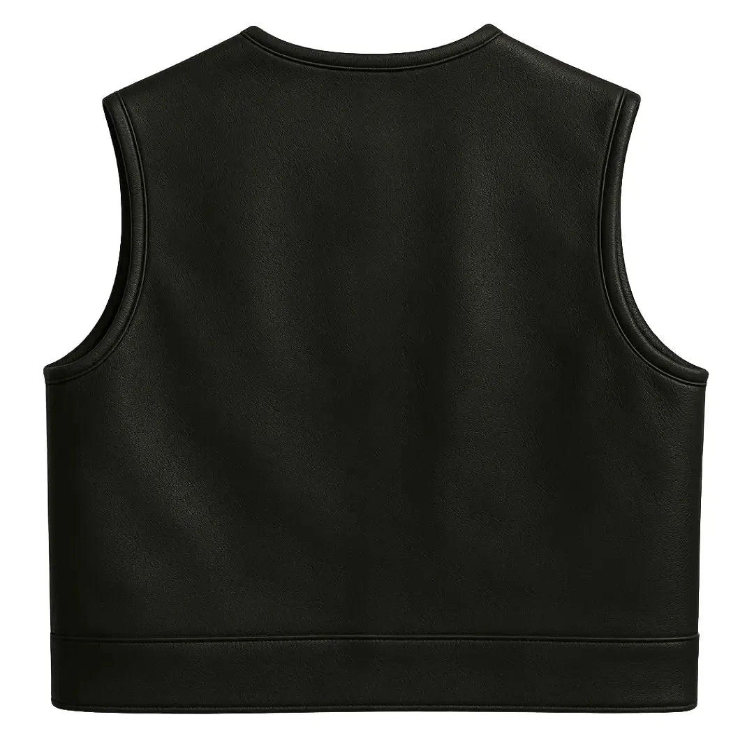 Legendary LowLife NOP Black Leather Club Vest