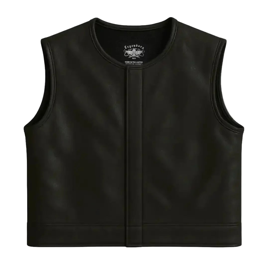 Legendary LowLife NOP Black Leather Club Vest