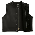 Legendary LowLife NOP Black Leather Club Vest