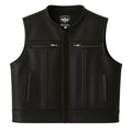 Legendary Lowlife Z Black Leather Club Vest
