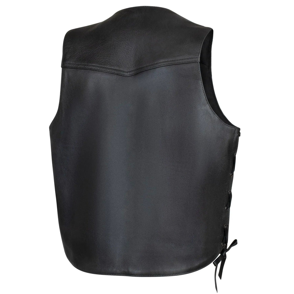 Legendary Peacekeeper Vintage Leather Gun-Pocket Vest