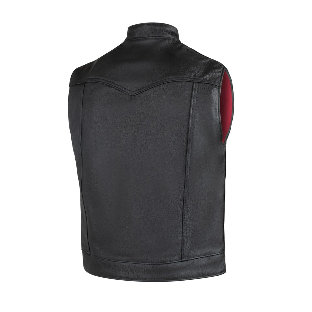 Legendary Reaper Men's Leather Club Vest