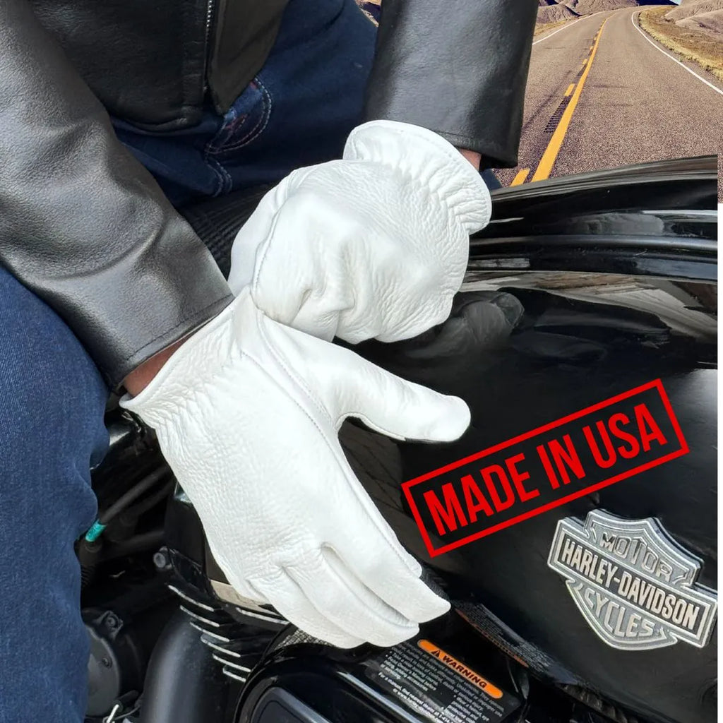 Cadbury White Touchscreen Gloves