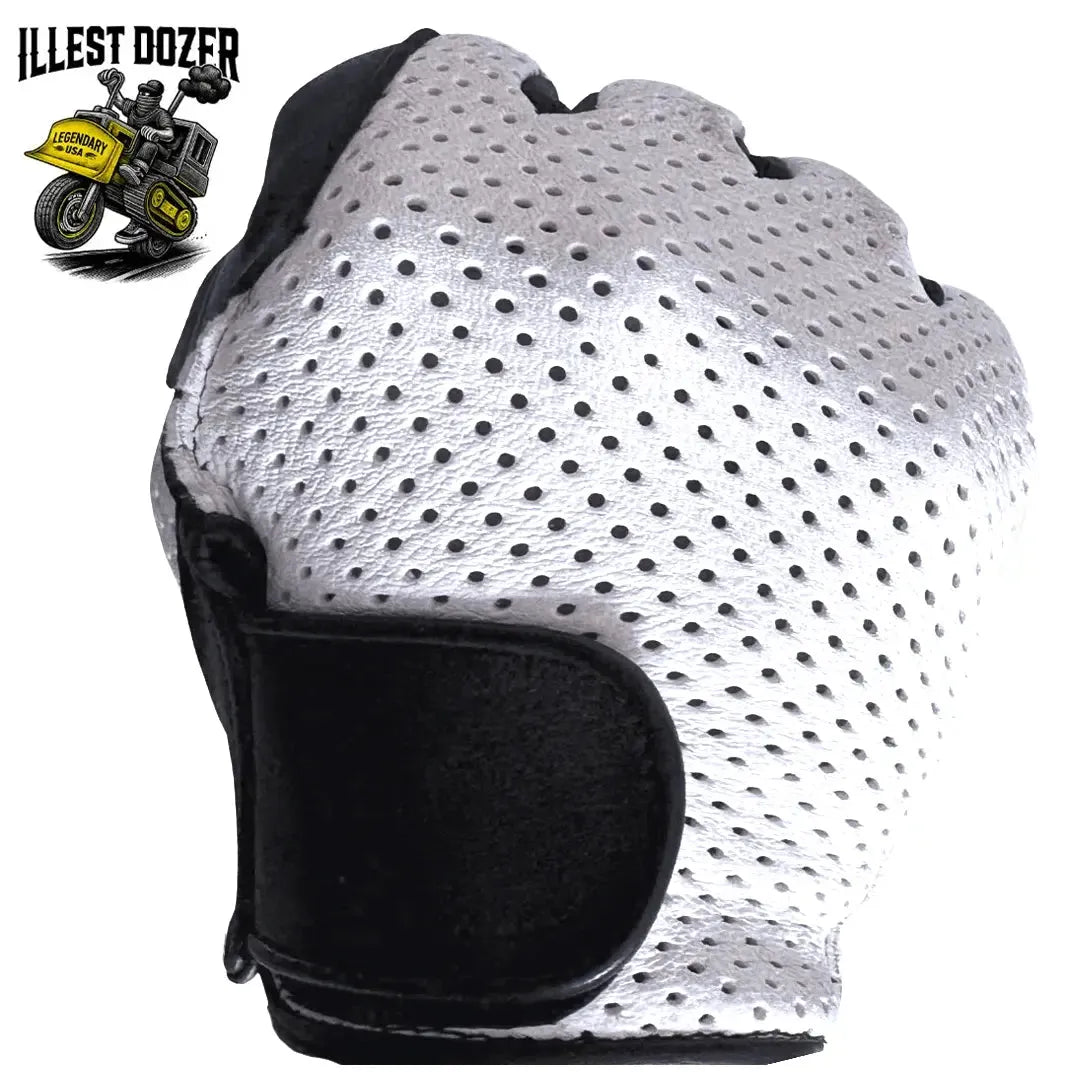 ILLEST DOZER White Outseam Gloves