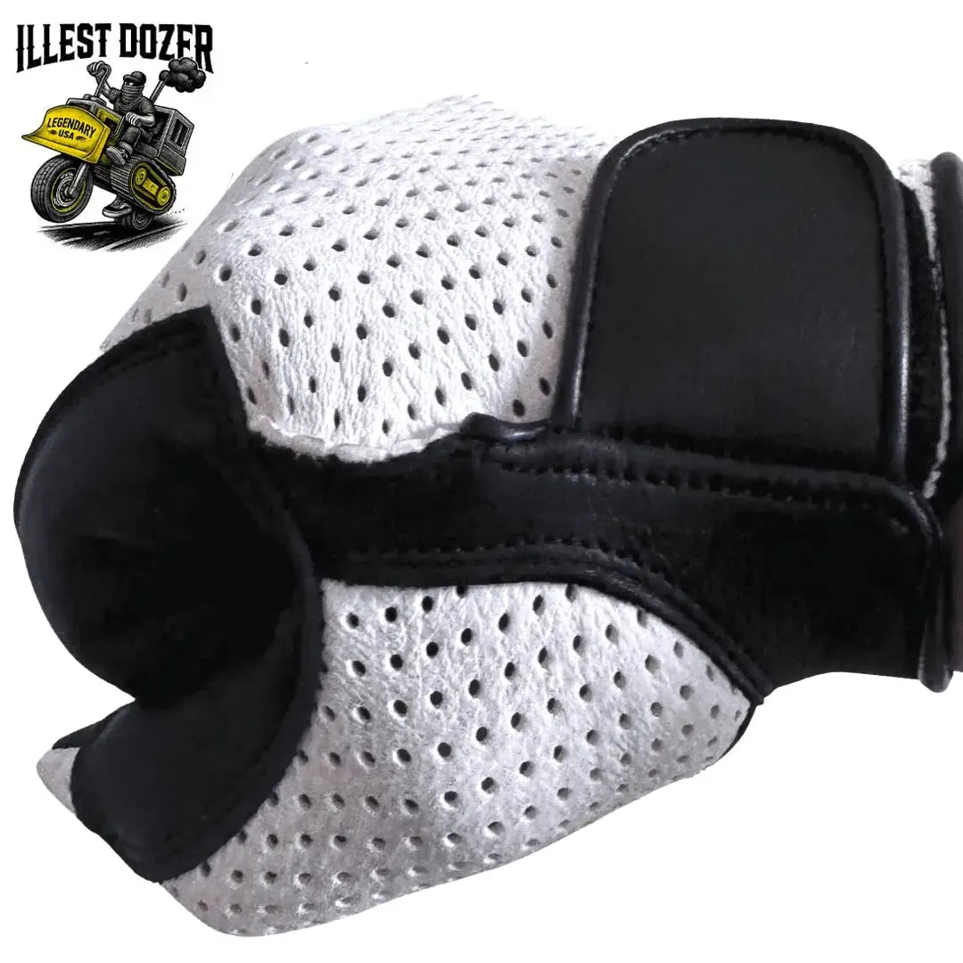 ILLEST DOZER White Outseam Gloves