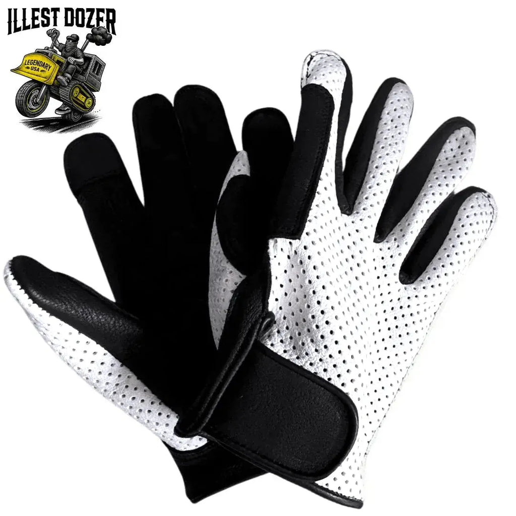 ILLEST DOZER White Outseam Gloves