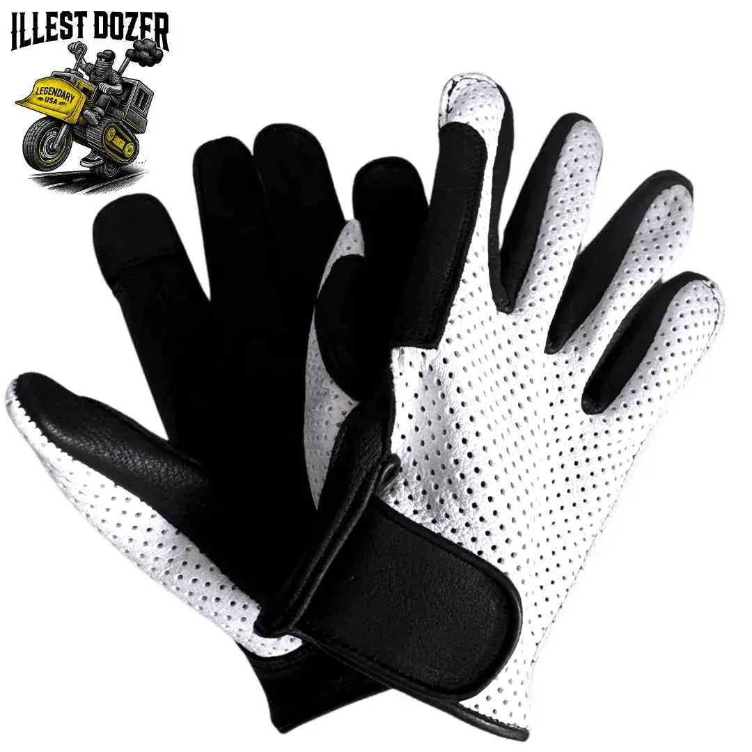 ILLEST DOZER White Outseam Gloves