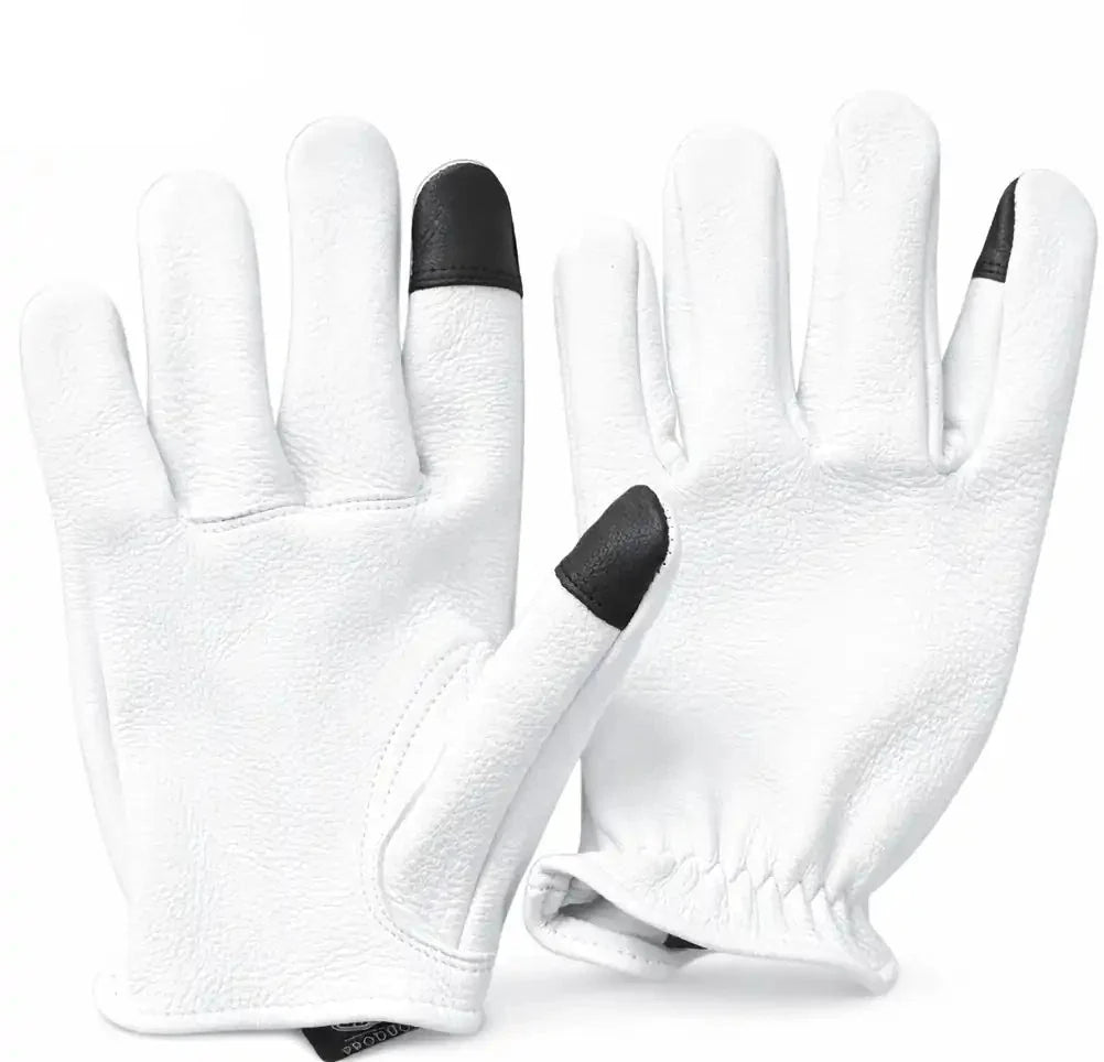 Cadbury White Touchscreen Gloves
