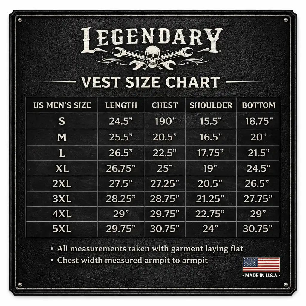 Legendary Ole Blue Men's Denim Vest