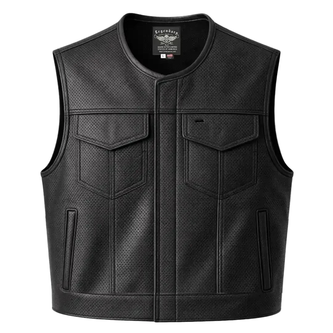 Legendary LowLife Perforated Leather Club Vest