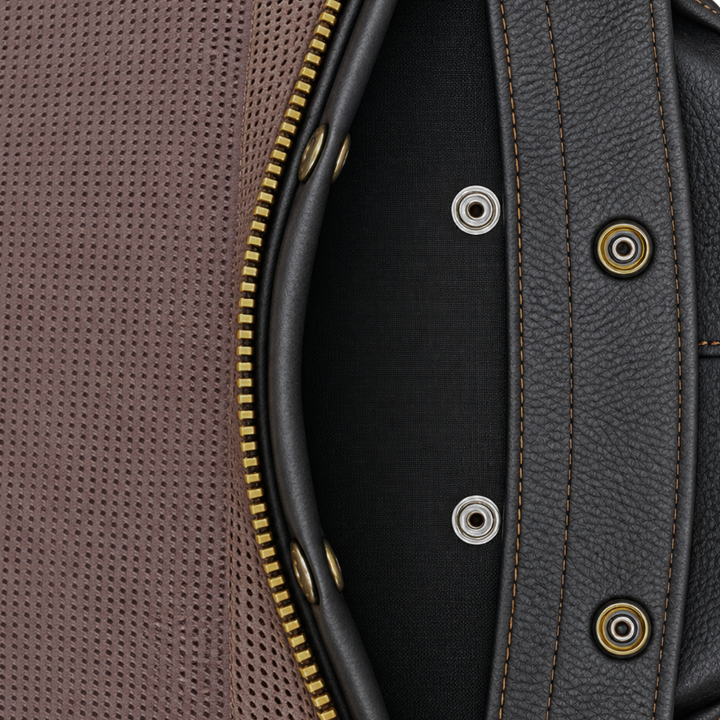 Legendary Lowlife Z Dark Chocolate Leather Vest