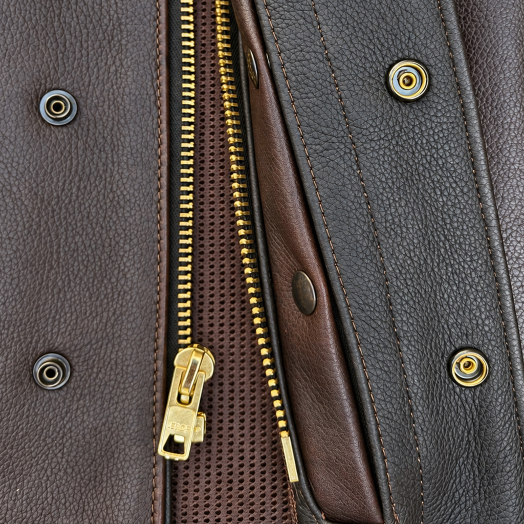 Legendary LowLife NCP Dark Chocolate Leather Vest