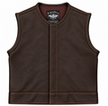 Legendary LowLife NOP Dark Chocolate Leather Vest
