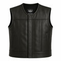 Legendary Lowlife NCP Black Leather Club Vest