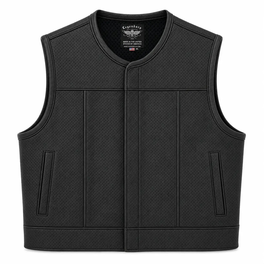 Legendary LowLife NCP Perforated Leather Club Vest