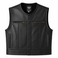 Legendary LowLife Z Perforated Black Leather Vest