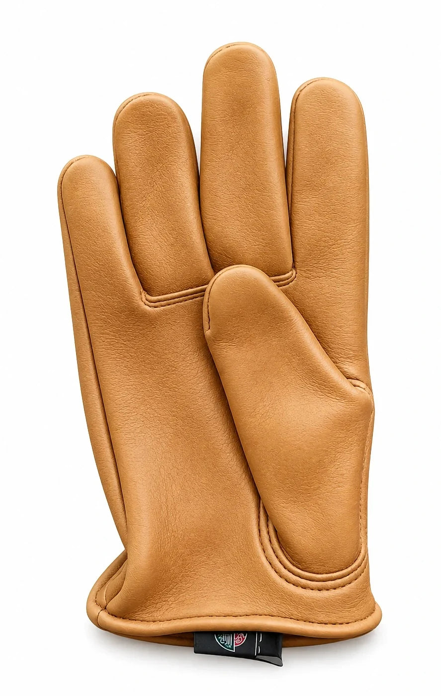 Tan Short Wrist Deerskin Gloves