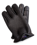 Ventilated Short Wrist Touchscreen Deerskin Gloves